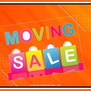 MOVING SALE